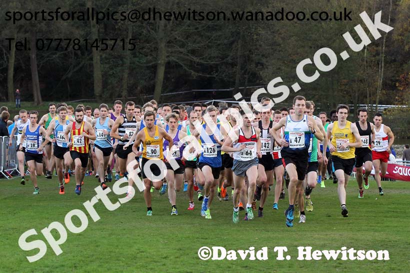 Senior mens National Cross Country Relays. Photo: David T. Hewitson/Sports for All Pics